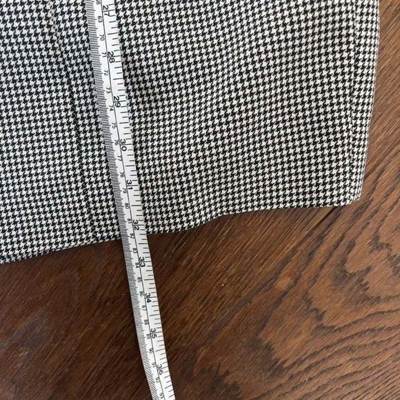 Vintage Fitted Houndstooth Scoop Neck Dress - Picture 9 of 9